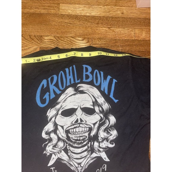 VERY RARE! Foo Fighters Grohl Bowl T-Shirt From Dave Grohl’s 50th B-day Party! - Picture 4 of 5